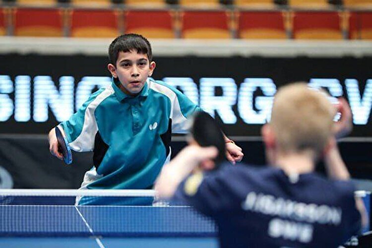 انگلیس به پینگ‌پنگ‌باز ۱۱ ساله ایرانی ویزا نداد