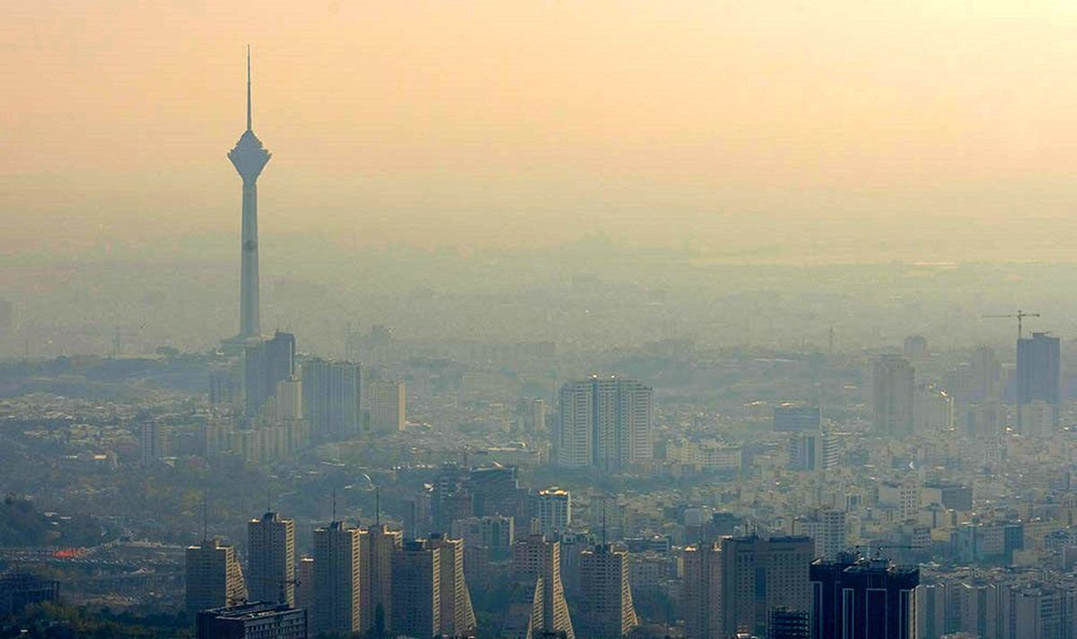 آلودگی هوا در تهران ادامه دارد