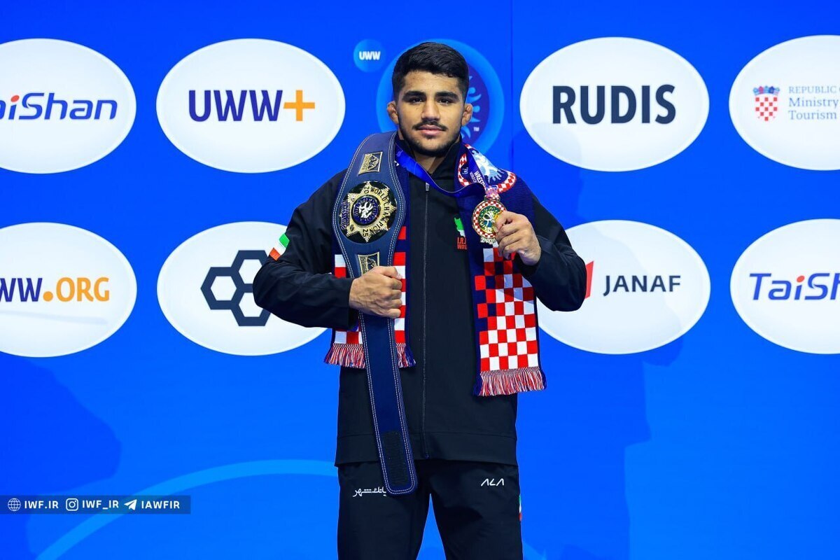 فرخی قهرمان جهان شد؛ شادی او توجه جهانیان را جلب کرد+ فیلم