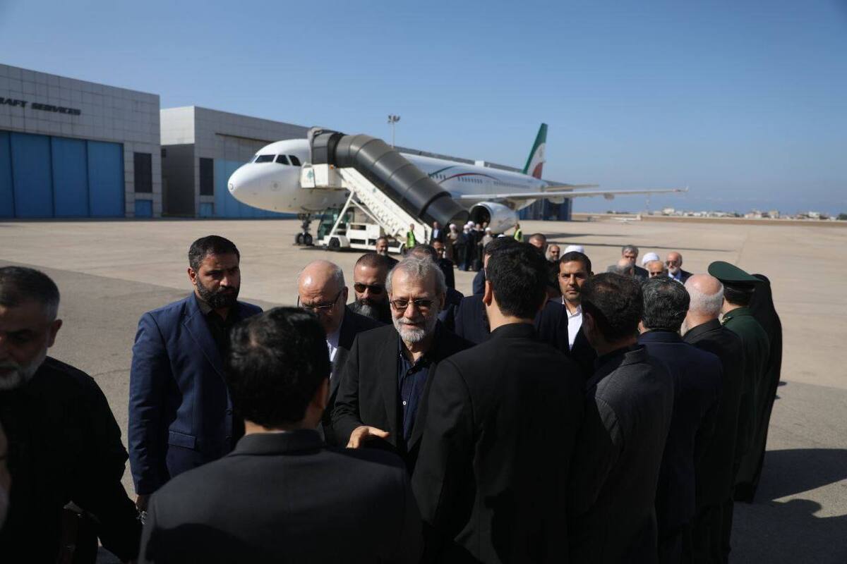 لاریجانی وارد بیروت شد