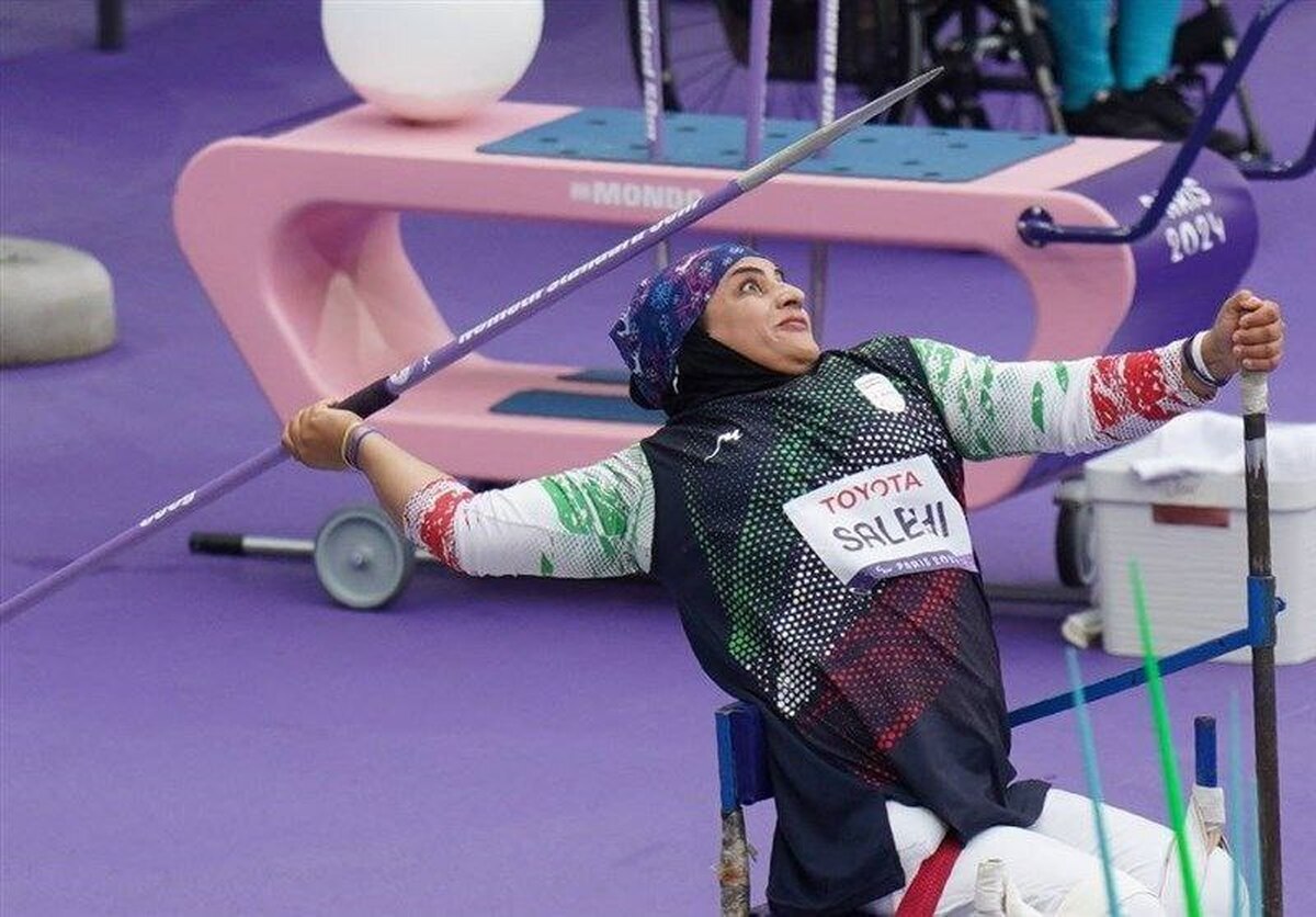 الهام صالحی با پرتاب طلایی مدال طلا پارادوومیدانی جهان گرفت