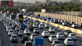 ترافیک سنگین در محورهای شمالی کشور ترافیک سنگین در محورهای شمالی کشور