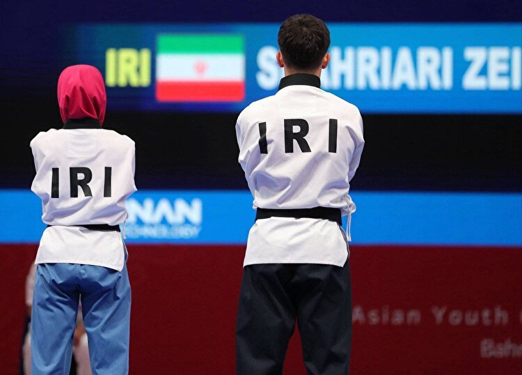 سومین طلای کاروان ایران برای تیم میکس پومسه