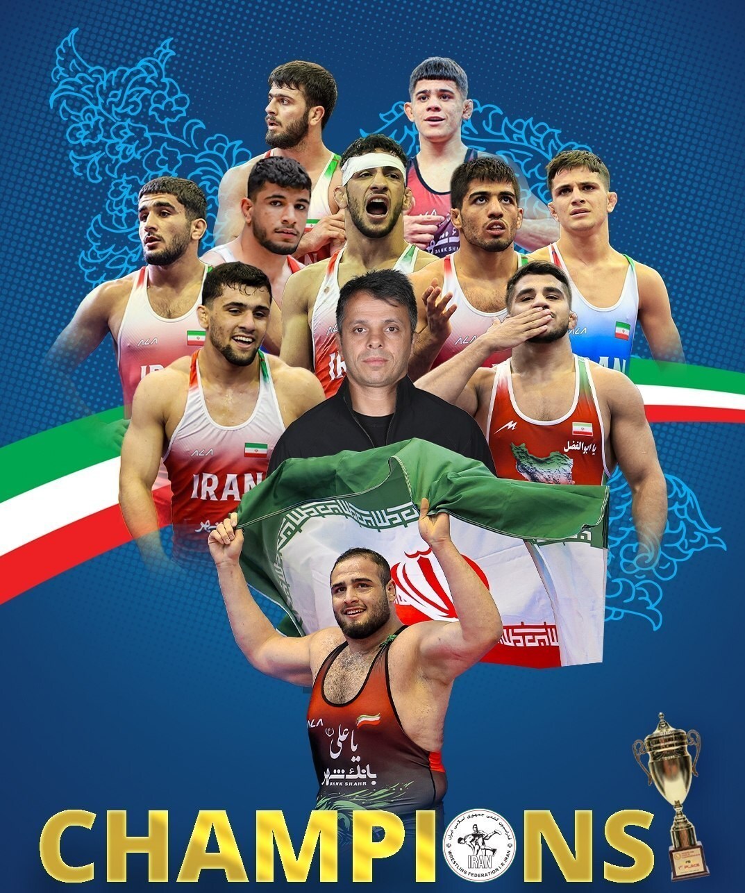 کشتی فرنگی زیر ۲۳ سال قهرمان جهان شد+ عکس کشتی فرنگی زیر ۲۳ سال قهرمان جهان شد+ عکس