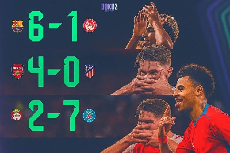 پرگل‌ترین هفته‌ی تاریخ لیگ قهرمانان اروپا