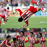 یاغی با لباس آبی روی سکو‌های سرخ تشویق شد