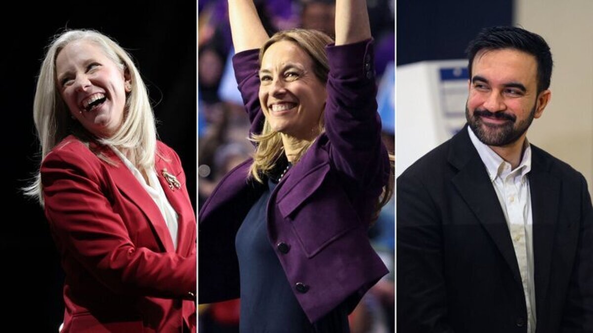 پیروزی قاطع دموکرات‌ها در شرق آمریکا و شکست ترامپ