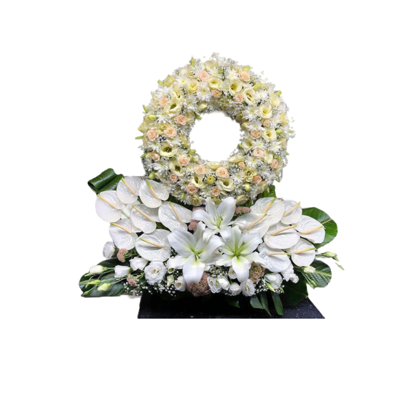 سبد گل ترحیم گلارین