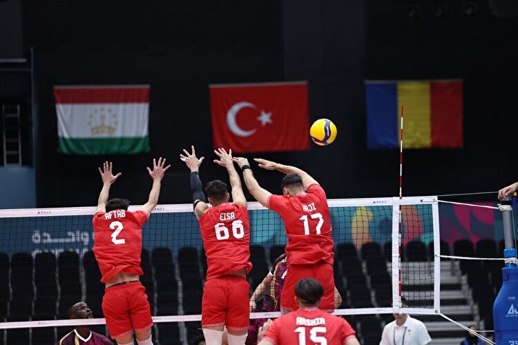 پیروزی قاطع والیبال ایران مقابل قطر