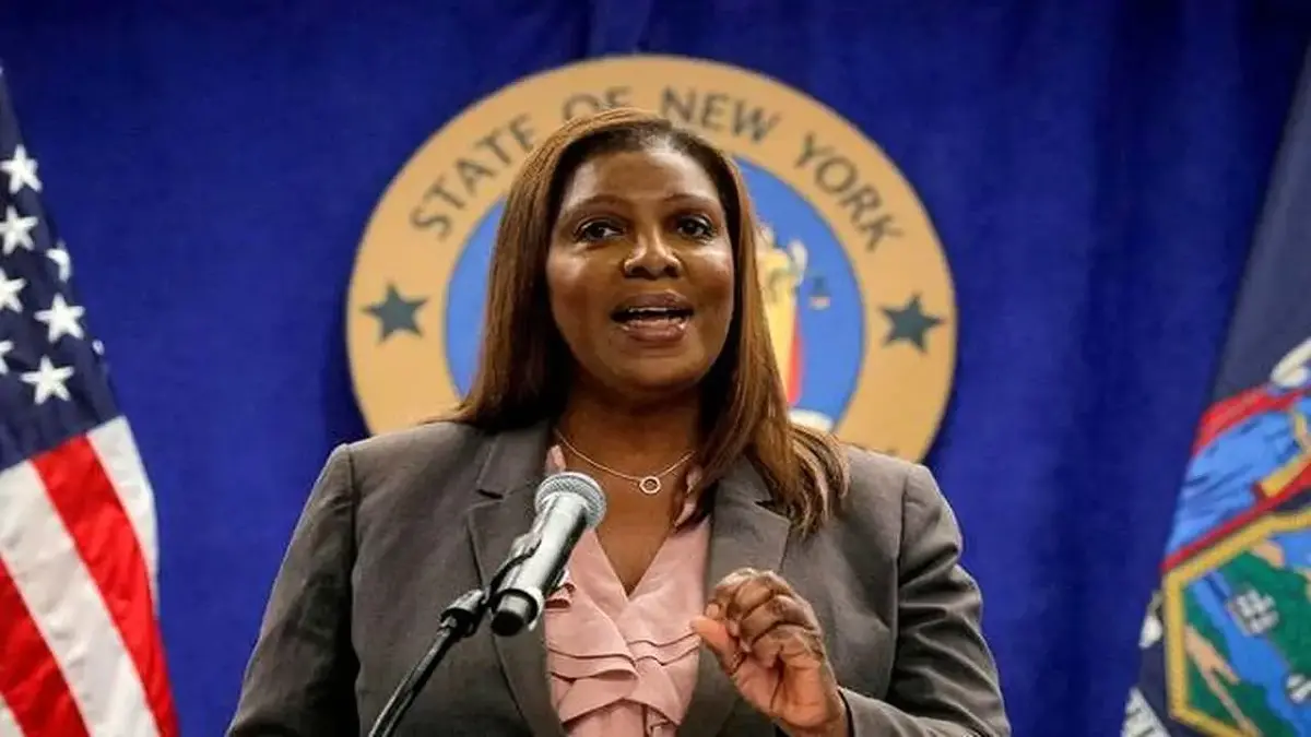 درخواست لتیتیا جیمز برای رد پرونده به‌دلیل انتقام‌جویی ترامپ