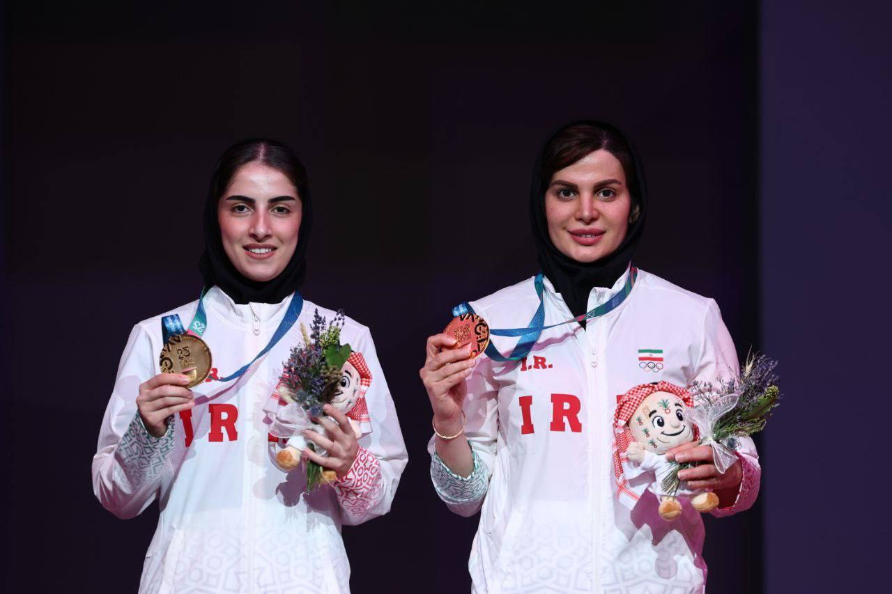 دو طلای شیرین ندا شهسواری برای کاروان ایران