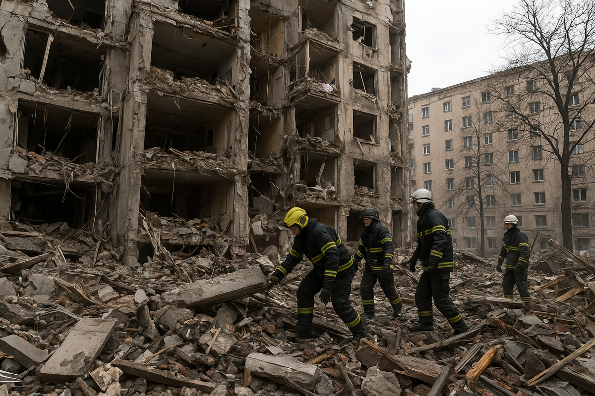 حملات روسیه به اوکراین: ۹ کشته و انهدام ده‌ها پهپاد