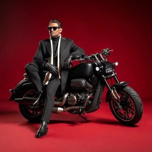 استایل تازه و کلاسیک محمدرضا گلزار روی موتور! +عکس استایل تازه و کلاسیک محمدرضا گلزار روی موتور! +عکس