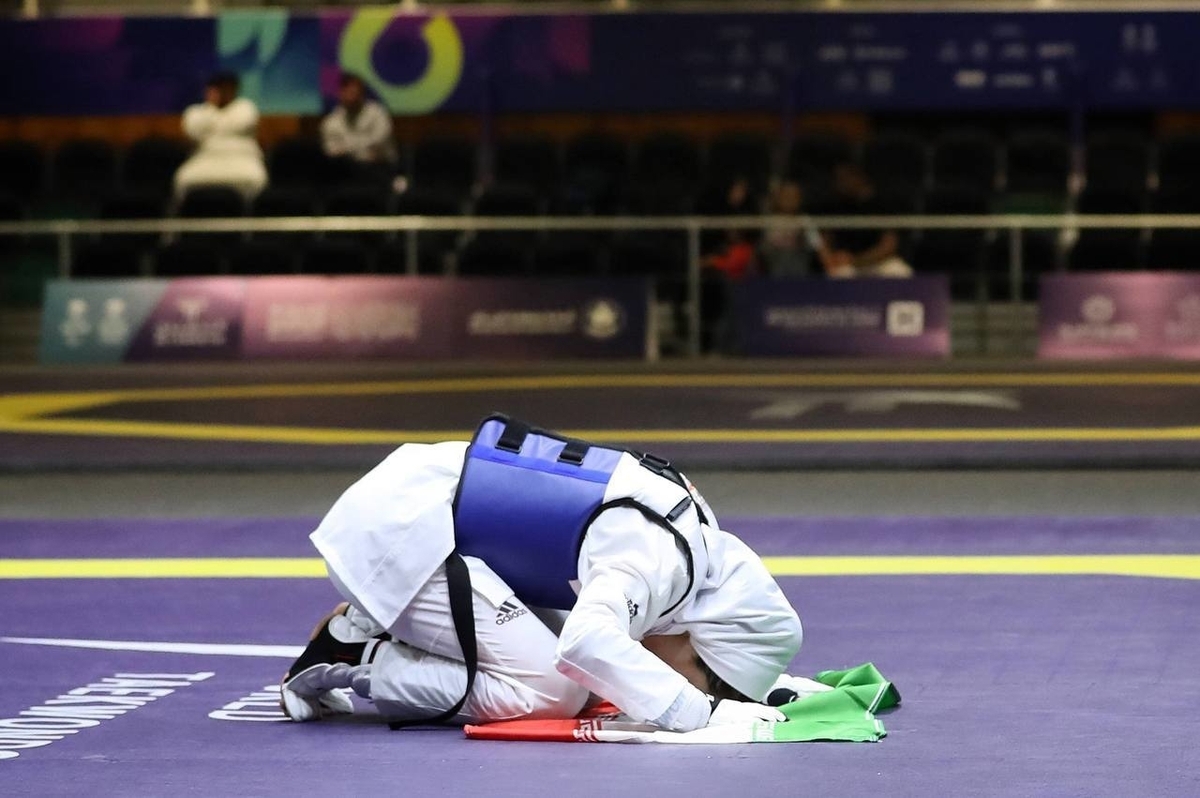 غافلگیری شیرین دختران تکواندو!