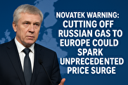هشدار نوواتک: قطع گاز روسیه به اروپا باعث افزایش بی‌سابقه قیمت‌ها می‌شود