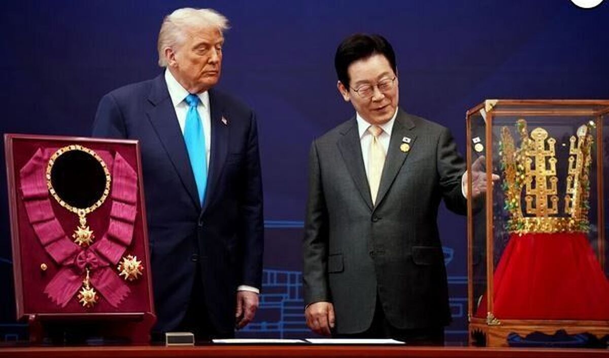 ترامپ به تاج طلایی رسید