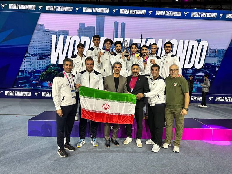نایب‌قهرمانی ایران در تکواندو جهان پس از هشت سال