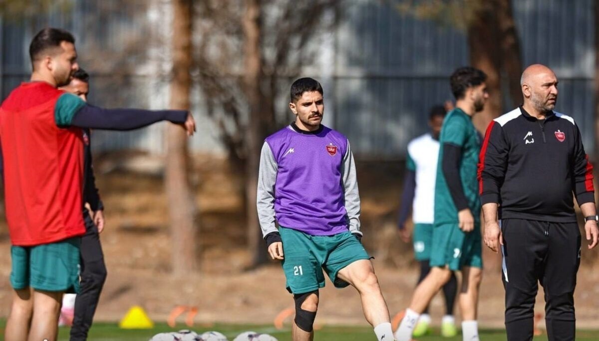 ظاهر جدید ستاره پرسپولیس برای بازی دربی