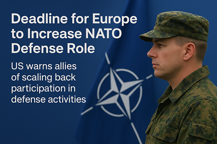 مهلت آمریکا به اروپا برای افزایش نقش دفاعی در ناتو