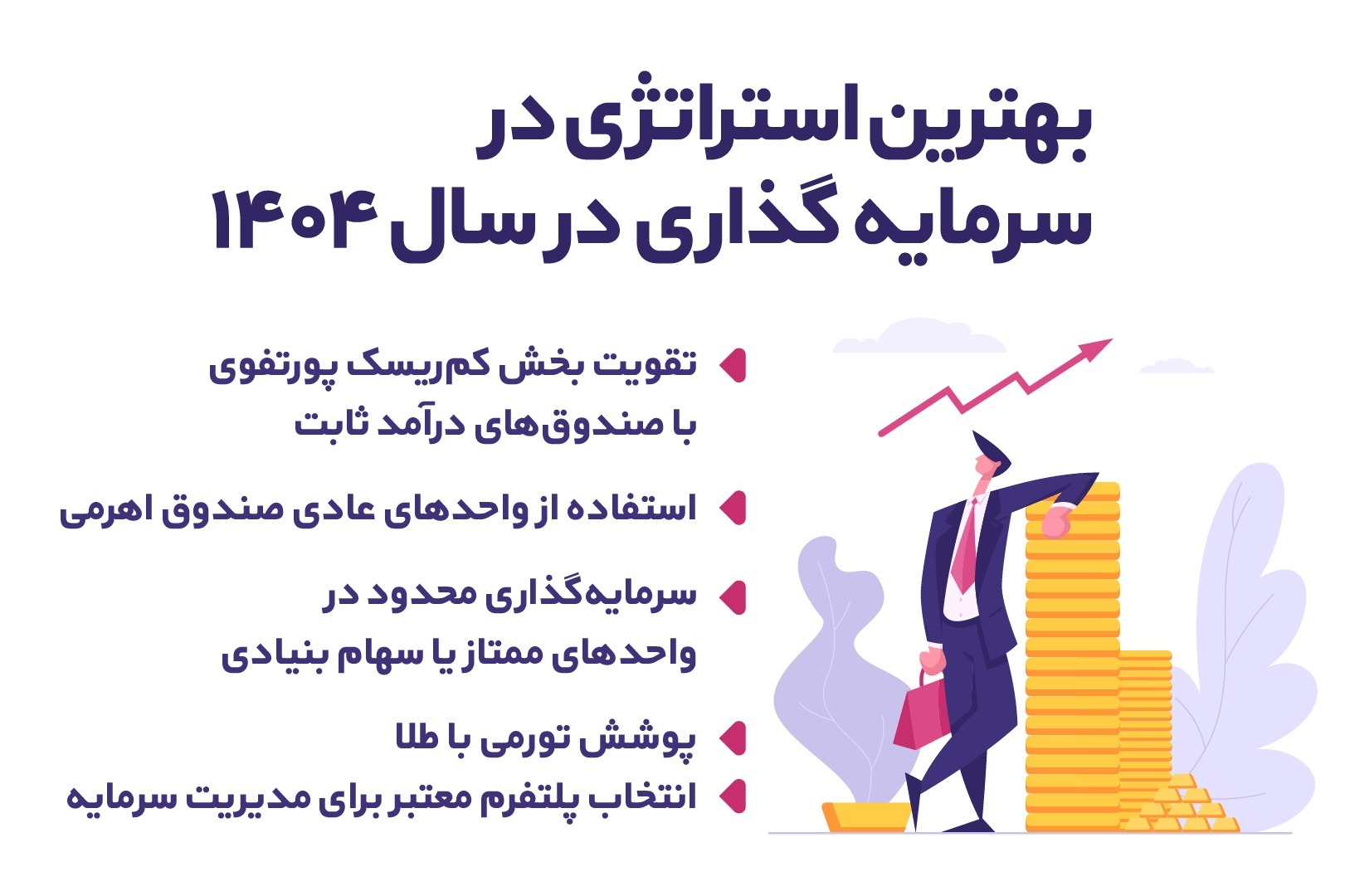 بهترین استراتژی در سرمایه گذاری در سال 1404 بهترین استراتژی در سرمایه گذاری در سال 1404