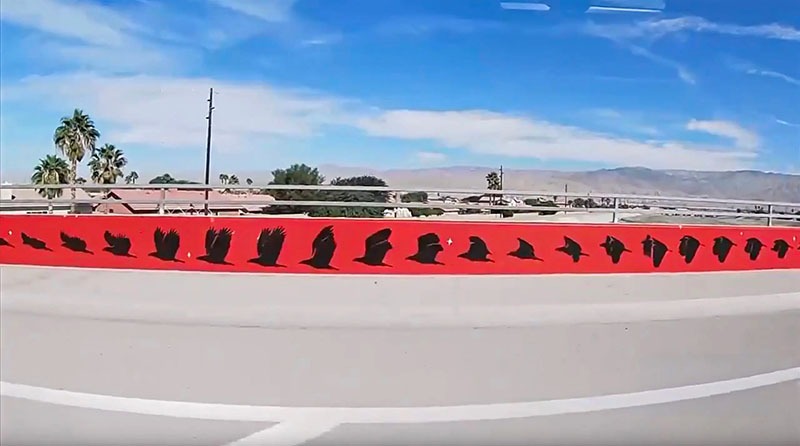 جاده‌های متحرک همچون پرده سینما