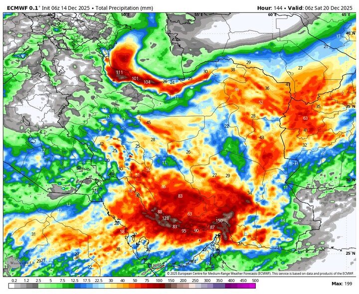 ورود سامانه‌های بارشی به کشور؛ باران و برف مهمان بیشتر استان‌ها تا جمعه