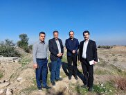 بازدید میدانی رئیس گروه امور تولیدی و زیربنایی سازمان مدیریت گلستان ️ از پروژه‌های آبخیزداری