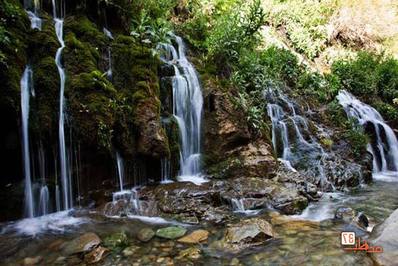 آبشار هفت چشمه،عکس از جاذبه‌های گردشگری