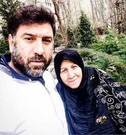 تصاویر بازیگران معروف ایرانی با پدر و مادرشان