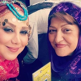 تصاویر بازیگران معروف ایرانی با پدر و مادرشان