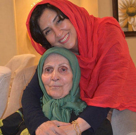 تصاویر بازیگران معروف ایرانی با پدر و مادرشان