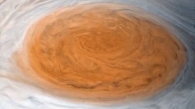 معروف‌ترین طوفان مشتری به نام 