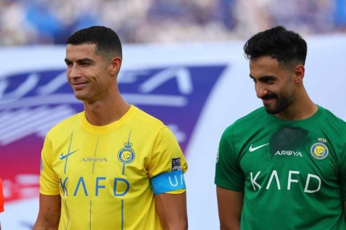 عجیب‌ترین تصویر برای استقبال از رونالدو در تهران