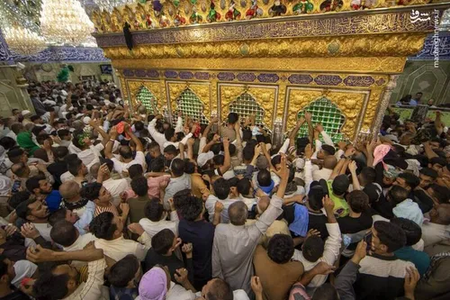 عکسی متفاوت از ناطق نوری بر مزار شجریان