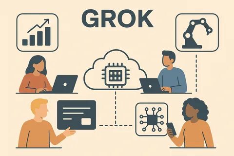 شعبده بازی‌های ایلان ماسک با گروک