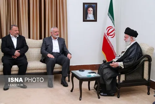 رهبر انقلاب با رئیس دفتر سیاسی حماس دیدار کرد