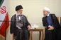 دیدار یک ساعته حسن روحانی با رهبر انقلاب