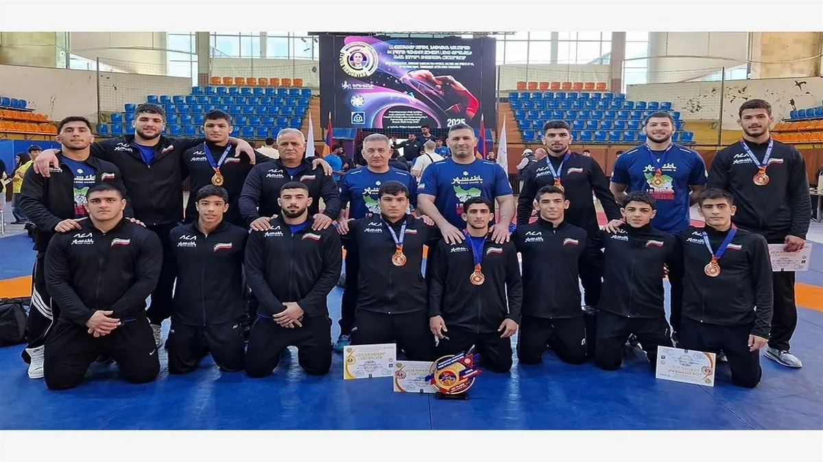 ایران قهرمان رقابت‌های بین‌المللی کشتی آزاد ارمنستان شد