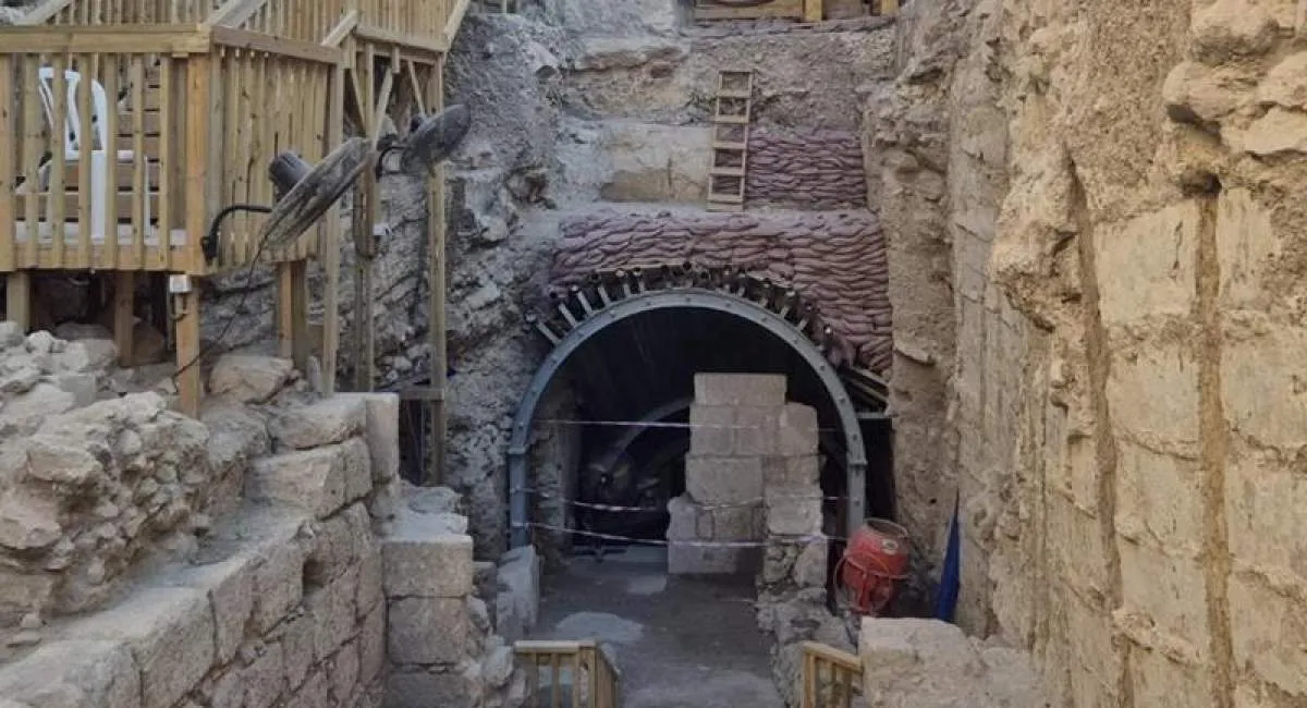 انتشار فیلم تونل‌های جدید اسرائیل اطراف مسجدالاقصی