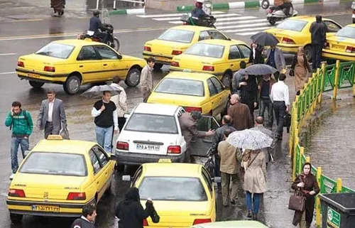 جزئیات افزایش ۱۰ تا ۱۵ درصدی کرایه تاکسی&zwnj;های پایتخت در زمان بارش&zwnj;ها