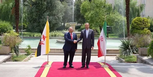 دیدار وزیر خارجه برونئی با امیرعبداللهیان