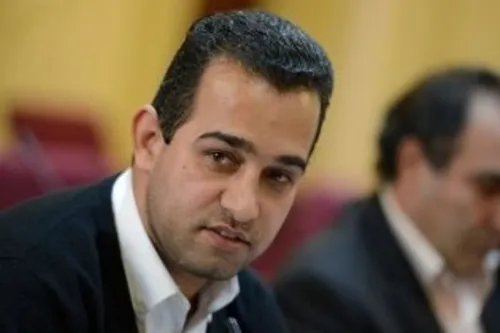 برخورد عجیب سردار آجرلو با خبرنگار خانم
