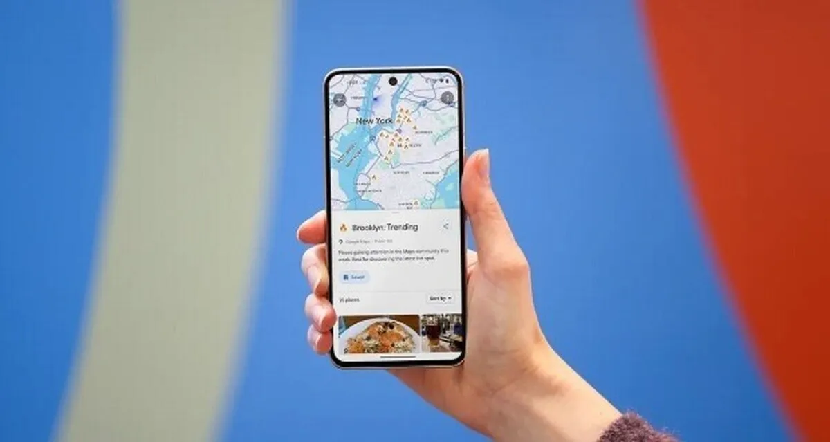 تحول شگفت انگیز گوگل مپ با هوش مصنوعی جمنای