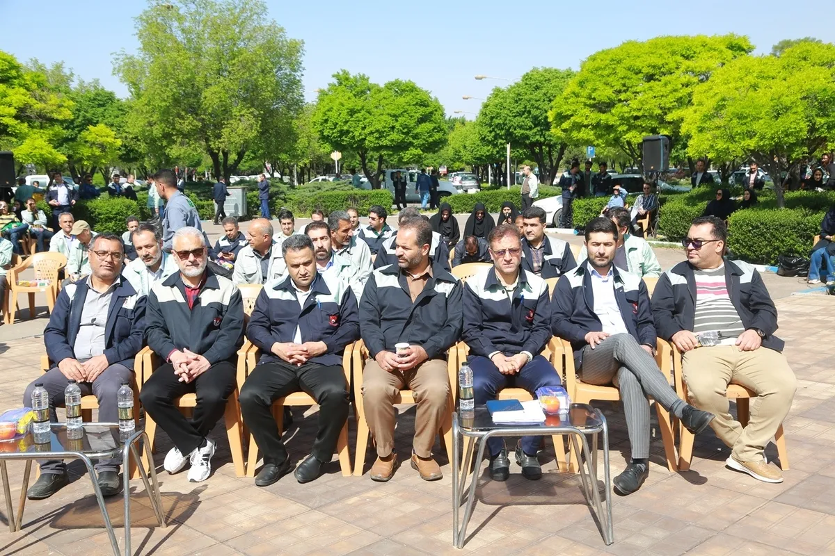 همایش پیاده‌روی در ذوب‌آهن اصفهان برگزار شد