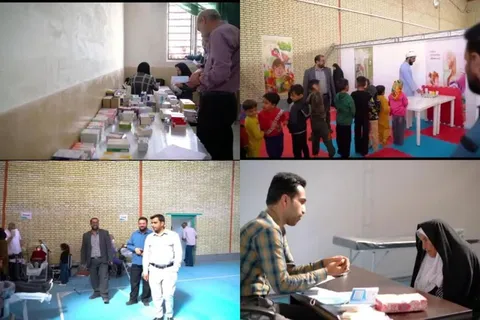 ارائه بیش از ۱۳۰۰ خدمت درمانی رایگان در اردوی جهادی 