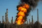 اوکراین به کارخانه شیمیایی و پالایشگاه نفت روسیه حمله کرد