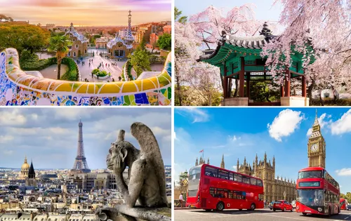 نمایی زیبا از باریک‌ترین شهر جهان در زیر ابرها +فیلم
