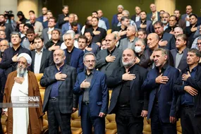 چهره خندان معاون سابق رئیسی در دیدار با پزشکیان