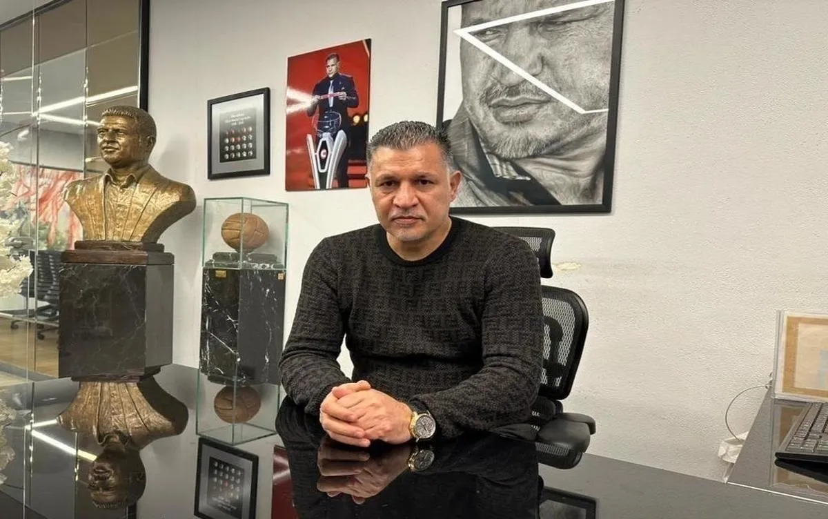 دیدار قوی‌ترین مرد ایران با دایی