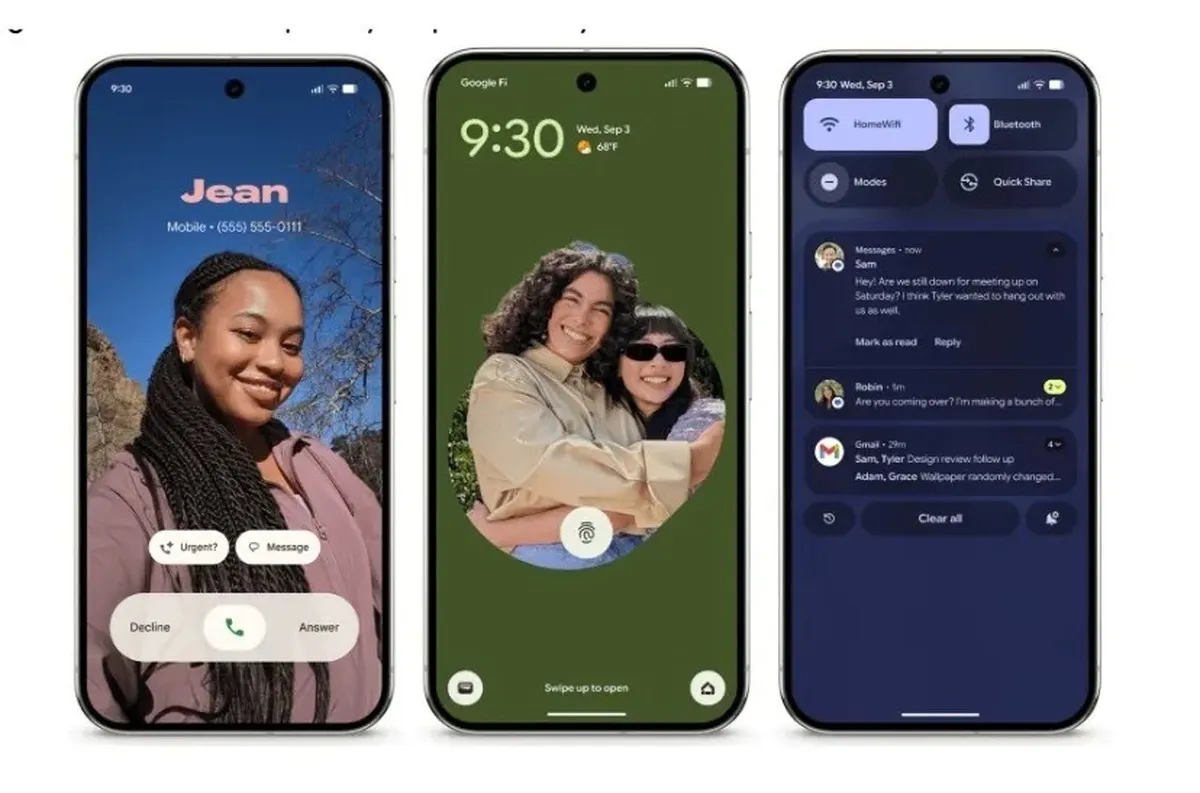 طراحی جدید اندروید وارد گوشی‌های قدیمی گوگل شد